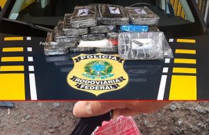 PRF prende traficante com mais de 20 quilos de cocaína em Ourinhos.