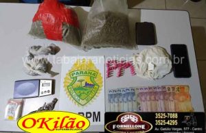 Durante a “Operação Sinergia”, PM prende acusado de tráfico com mais de um quilo de Maconha em Jacarezinho.
