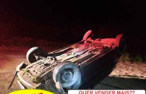 Motorista morre após capotar carro na PR 092.