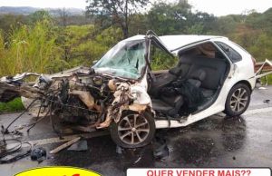 Acidente entre Van e carro deixa sete feridos na BR 153 em Jacarezinho.