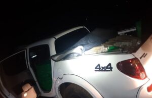 AÇÃO CONJUNTA DA POLÍCIA RODOVIÁRIA FEDERAL E POLÍCIA MILITAR APREENDE MAIS DE 1 TON DE MACONHA EM SANTA MARIANA.