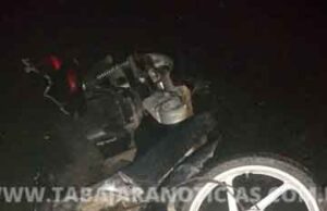 Jovem de Quatiguá morre após ser atropelada ao cair de moto na PR-092.