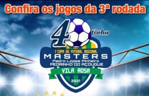 Dois excelentes jogos marcaram a segunda Rodada da Copa Master de Futebol Sub 40 Regional Pedro Lopes Pinheiro na Arena Vila Rosa.