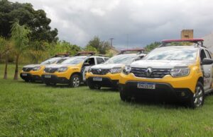 Ribeirão Claro recebe nova viatura para Polícia Militar.