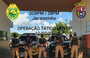 2º BPM REALIZA OPERAÇÕES NO NORTE PIONEIRO.