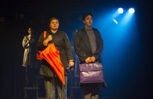 Antropofocus apresenta em Jacarezinho um espetáculo teatral de comédia sem nenhum diálogo.