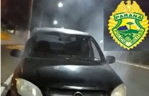 Motorista se evade em alta velocidade ao ver viatura da ROTAM e é pego pela equipe em Jacarezinho.