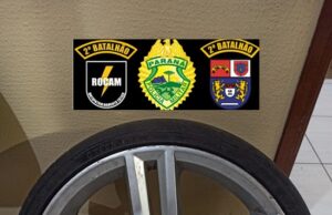 Mulher é presa por receptação de roda furtada em Santo Antônio da platina.