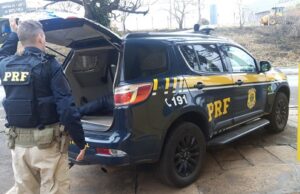 PRF detém foragido da Justiça em Santo Antônio da Platina (PR).