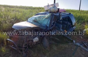 Colisão frontal deixa seis feridos na BR-369 entre Cambará e Ourinhos.