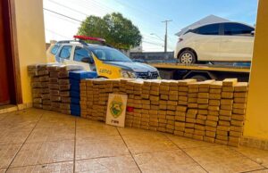 2º BPM: POLÍCIA MILITAR APREENDE MAIS DE MEIA TONELADA DE MACONHA EM SANTO ANTÔNIO DA PLATINA.