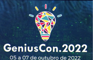 Vem ai GeniusCon.2022 inovação, tecnologia e empreendedorismo.