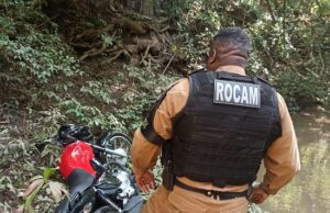 Equipe ROCAM recupera motocicleta furtada poucas horas após o crime em Santo Antônio da Platina.