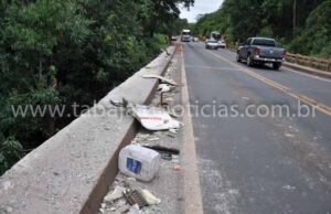 ACIDENTE FATAL Moradores articulam mobilização para retirada de lombadas da Ponte do Ubá.