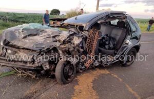 Morre 6ª vítima do grave acidente na PR-218 em Guapirama.