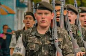 Jovem vitima do acidente em Guapirama é sepultado e recebe homenagem do Tiro de Guerra Platinense.