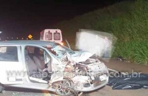 Motociclista morador de Andirá morre em colisão frontal com carro de Jacarezinho na BR 369