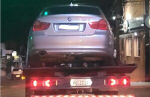 PM apreende BMW de fugitivo da cadeia de Andirá, ele conseguiu fugir do cerco policial mas foi capturado.
