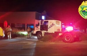 Após perseguição Policia Militar recupera caminhão roubado menos de uma hora depois do crime.