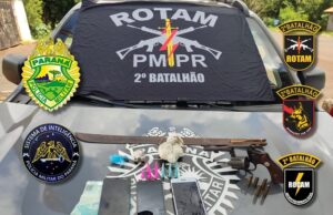 2º Batalhão deflagra Operação de combate à criminalidade em Cambara, um suspeito reagiu e morreu durante a ação.