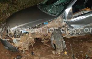 Acidente envolvendo três carros deixa motorista ferido na PR 431 e mobiliza equipes dos Bombeiros e PM em Jacarezinho.