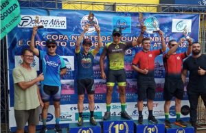 Atleta Bandeirandense se destaca em campeonato de MTB na cidade de Santo Antônio da Platina.