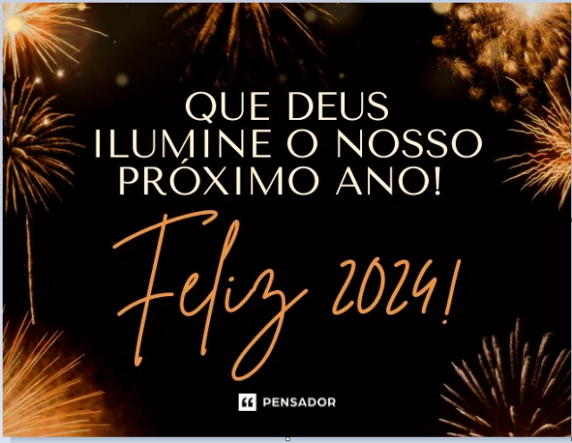 feliz ano novo