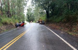 Capotamento na PR-435 deixa dois feridos em Ibaiti