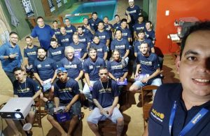 Skylack e Color tintas de Jacarezinho, realizam palestra para profissionais de pintura e reparos automotivos.