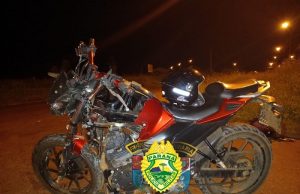 Motociclista de 28 anos morre em acidente entre moto e caminhonete em Santo Antônio da Platina.