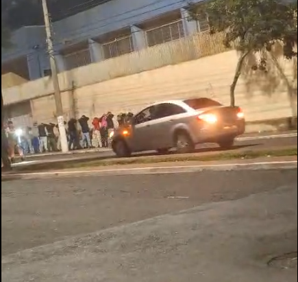 carro em fuga