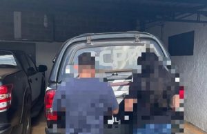 Casal suspeito de estelionato em compra de veículos é preso em Santo Antônio da Platina.