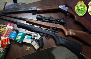 Ação conjunta resulta em apreensões e prisões em Joaquim Távora e Quatiguá.