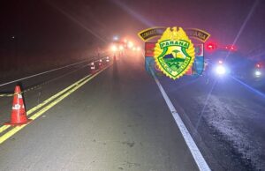 Mais um motociclista morre após sofrer queda de moto desta vez na PR 422 em de Tomazina.
