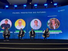 TECNOLOGIA Marcelo Palhares representa Jacarezinho no Painel “Prefeitos do Futuro”, em Brasília.