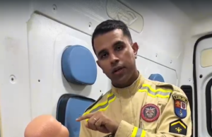 Bombeiros divulgam vídeo com orientações após salvarem bebês engasgados em Jacarezinho e Santo Antônio da Platina.
