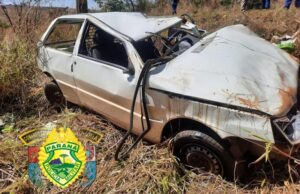 Acidente na PR-436 deixa duas pessoas feridas em Abatiá