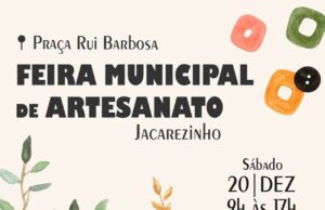 Prefeitura de Jacarezinho realiza Feira Municipal de Artesanato em edição piloto