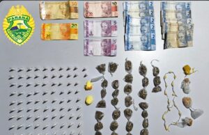 Polícia apreende drogas e dinheiro com adolescentes em Jacarezinho