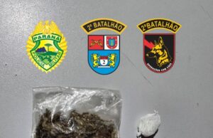 Equipe CANIL realiza apreensão de drogas em Jacarezinho