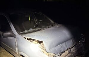 Colisão frontal deixa duas pessoas feridas na PR-431 próximo ao Pesqueiro Lago Azul em Jacarezinho