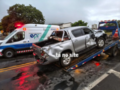 Policial civil aposentado morre após grave acidente na BR-153 em Santo Antônio da Platina