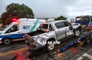 Policial civil aposentado morre após grave acidente na BR-153 em Santo Antônio da Platina