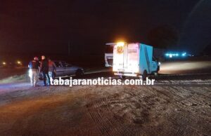 Homem morre atropelado na BR-153 em Jacarezinho; caso será investigado