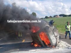 Avó mãe e neto de apenas dois anos morrem carbonizados em trágico acidente na PR 092 em Wenceslau Braz.