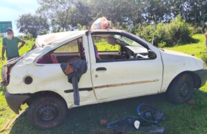 Homem morre em acidente na PR 092 em Santo Antônio da Platina.