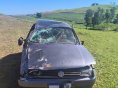 Motorista fica ferido após sinistro na PR-436 em Ribeirão do Pinhal