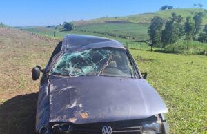 Motorista fica ferido após sinistro na PR-436 em Ribeirão do Pinhal