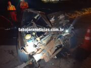 Acidente na BR-153 em Jacarezinho deixa uma pessoa ferida e mobiliza equipes de socorro.