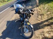 motociclista fica ferido em acidente na PR-092, em Siqueira Campos